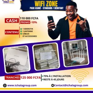 Home pack assime standard/debutant wifi zone